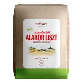 Alakor liszt, teljes őrlésű 1kg BIO