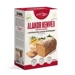Alakor kenyér sütőkeverék, teljes őrlésű 450g BIO