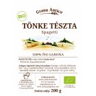 Tönke tészta, spagetti 200g BIO