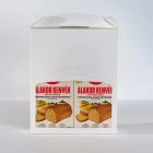 BIO Alakor világos kenyérsütő keverék, tapadásmentes fém kenyérsütő formával, piskótafüles dobozban