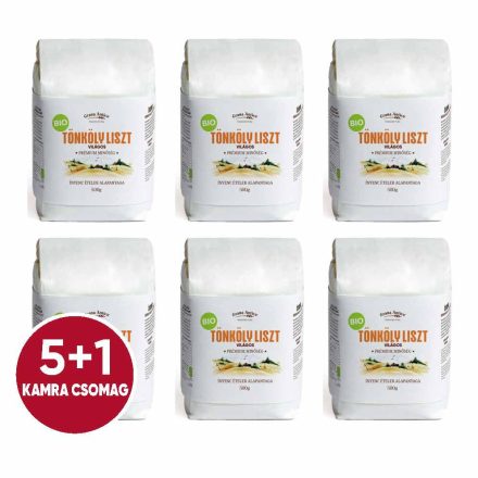 Tönköly liszt, világos, Kamra Csomag 5+1 BIO